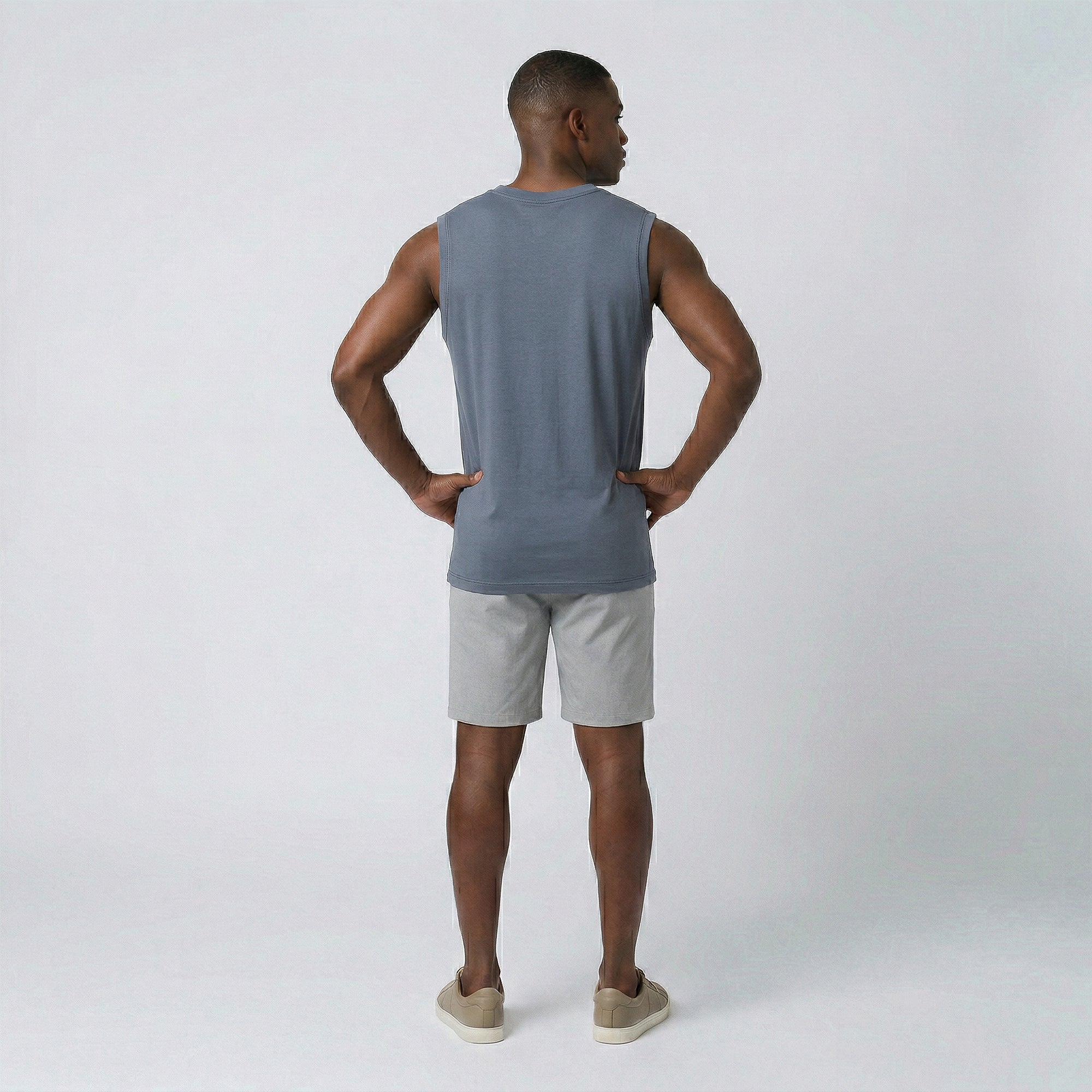 Machão Masculino Corte a Fio em Malha