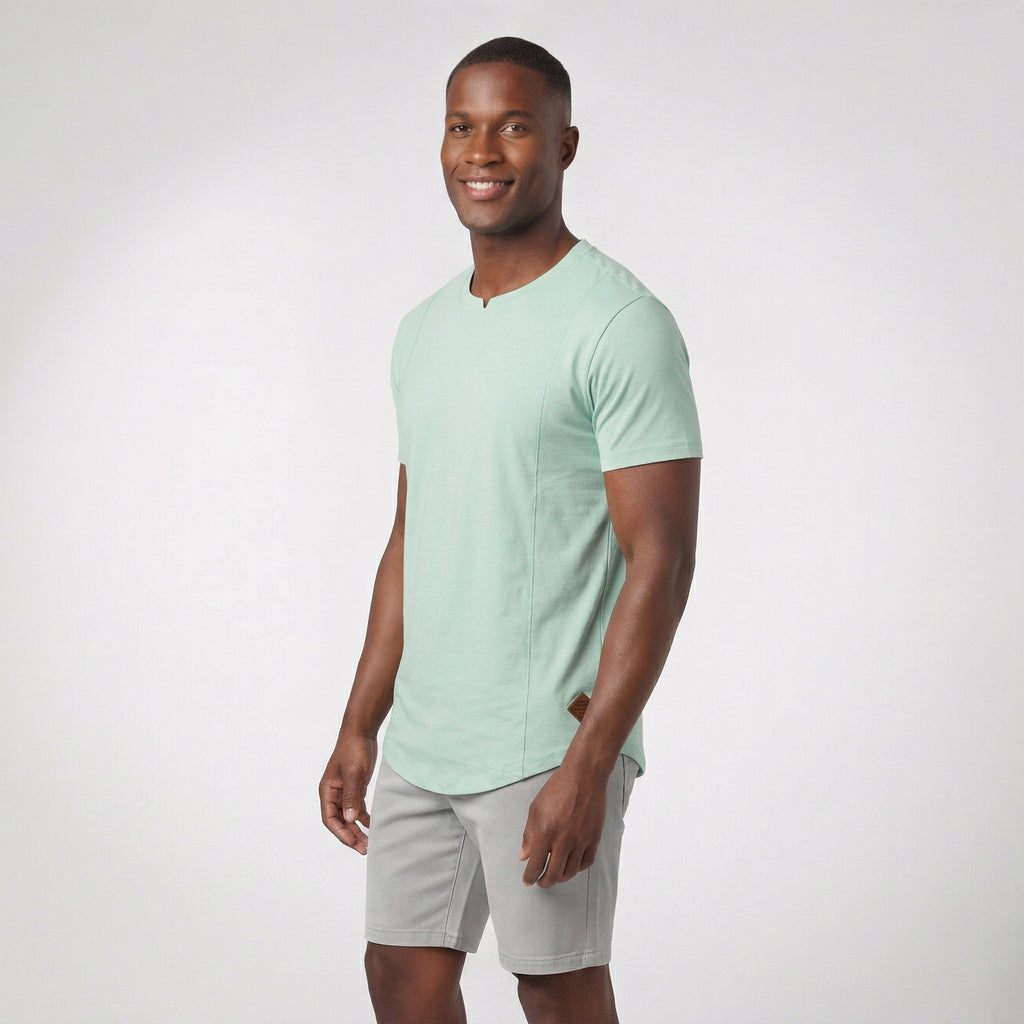 Camiseta Casual Gola Pocadinho