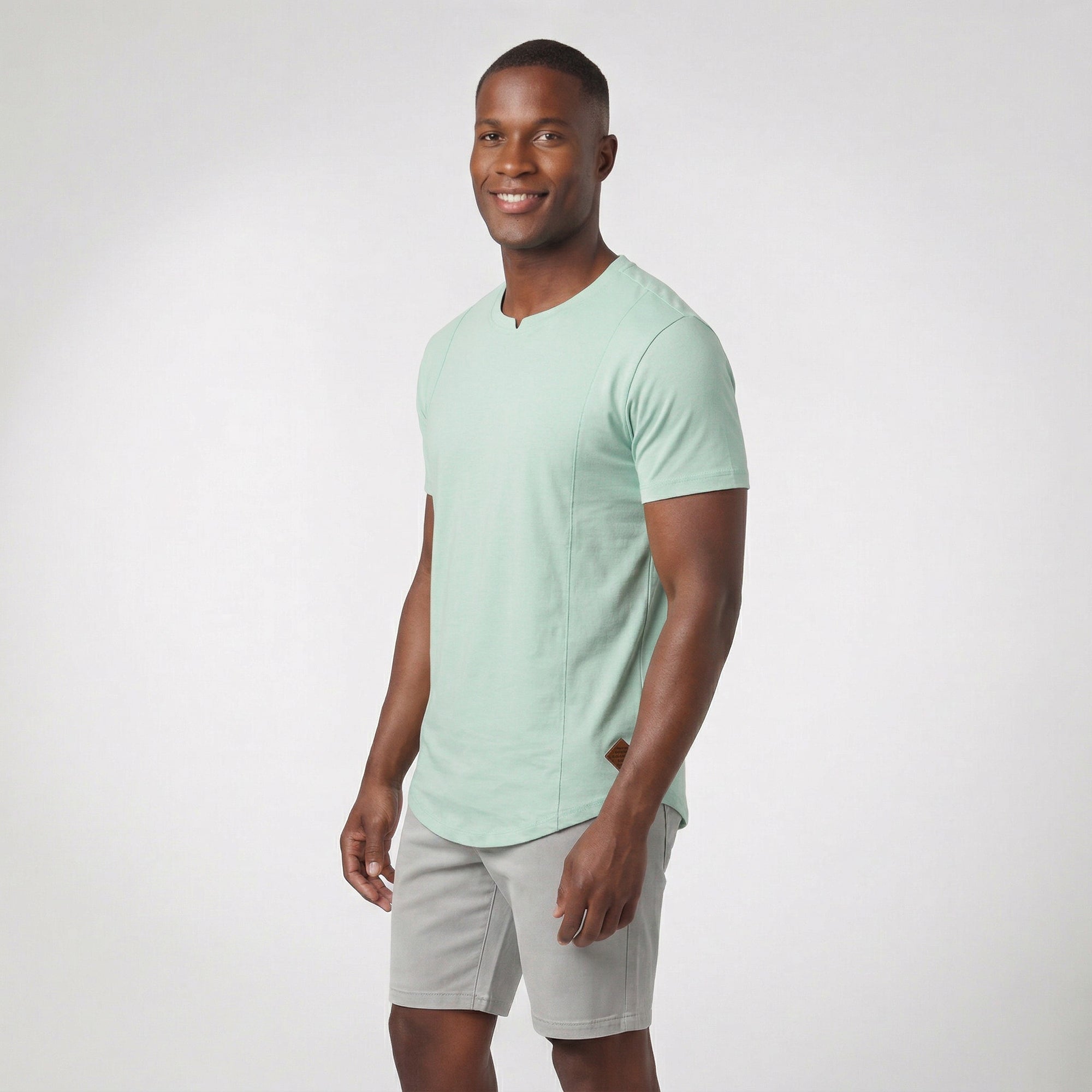 Camiseta Casual Gola Pocadinho