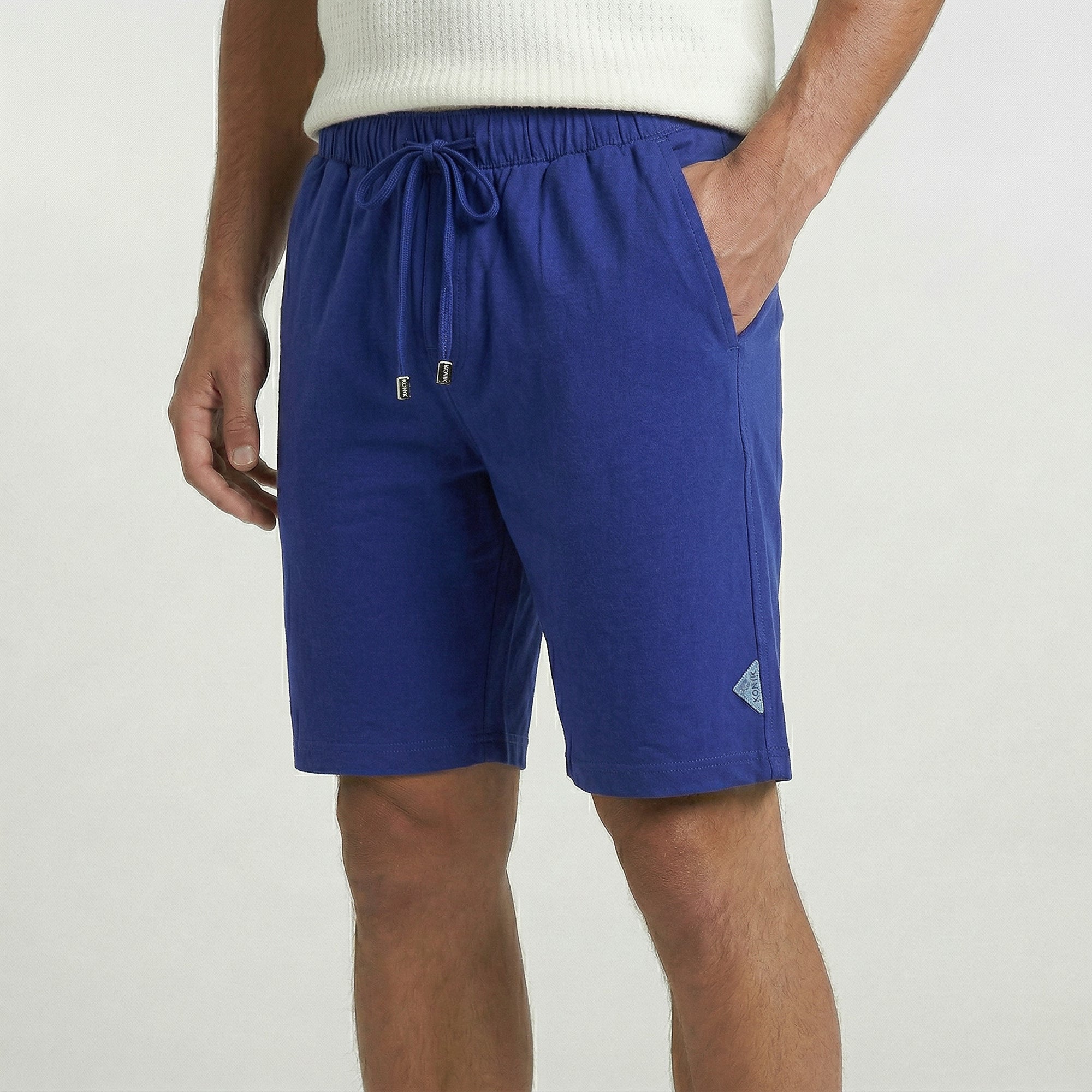 Bermuda Masculina Elástico Lisa