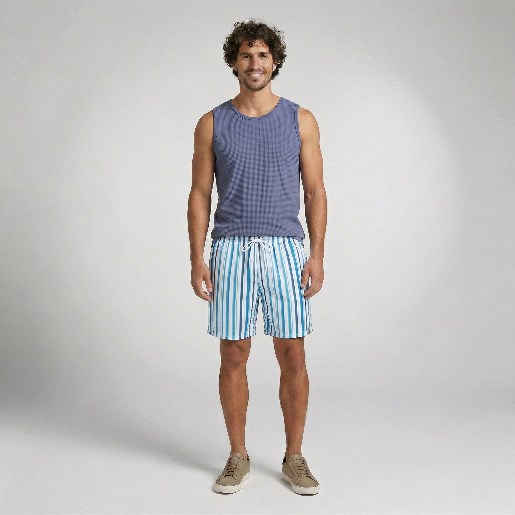 Short Casual Listrado