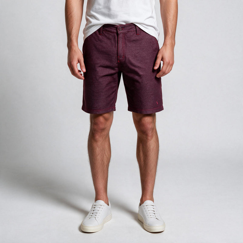 Bermuda Cós KNK My Size – Vinho