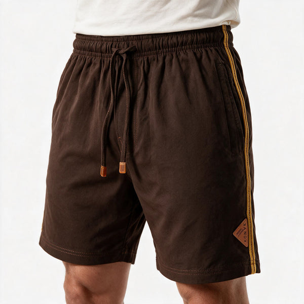 Short Elástico Casual com Linho