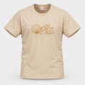 Camiseta Bordado Conchas