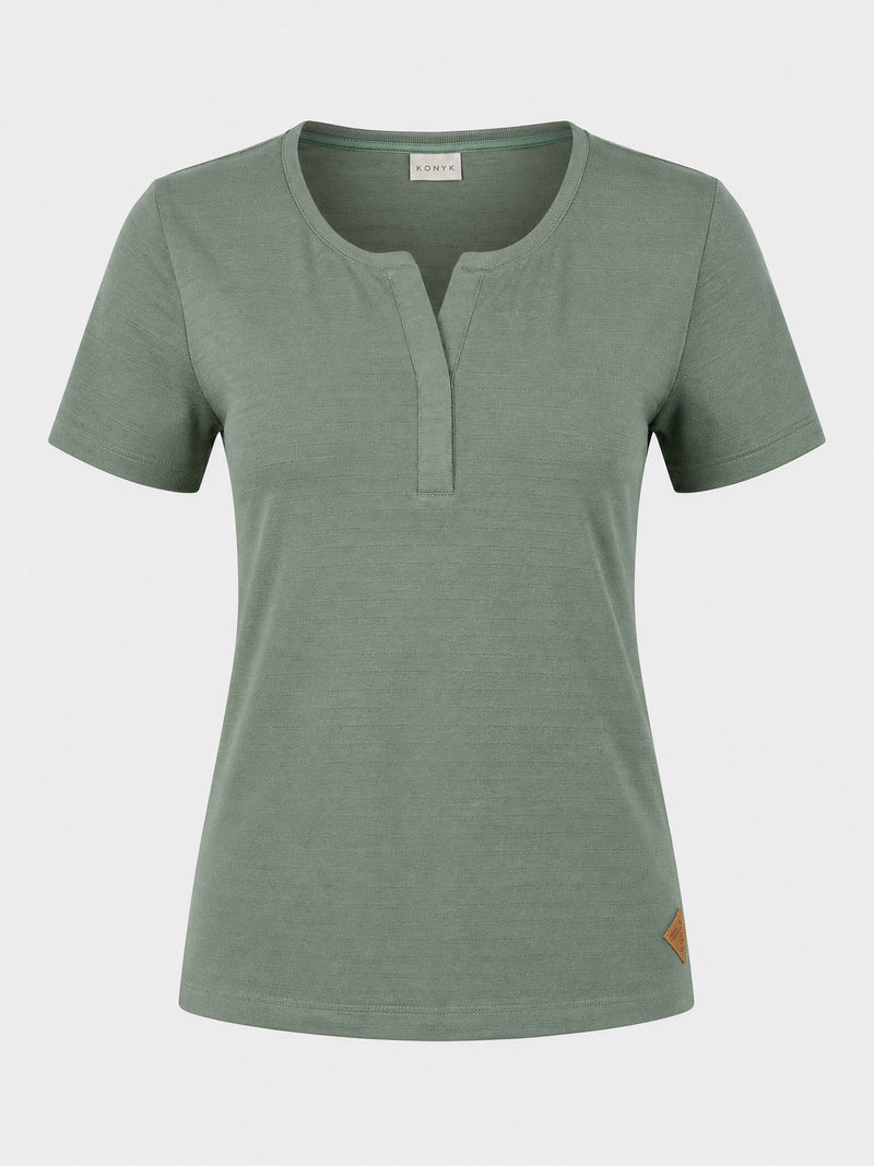 Camiseta Gola Patô Transpassado Alongado